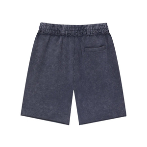 Super Quality Summer <b>Men's</b> Fashion Stretch Casual Canvas Solid Elastic Mid Waist 100% Nylon Short <b>Jeans</b> Quick Dry OEM Service - Product Image 3