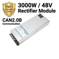 Alimentation rectifiée Mornsun LMR3000-4860 3000W 48V 62.5A AC-DC à sortie unique avec PFC et 93% d'efficacité pour équipement robotique industriel