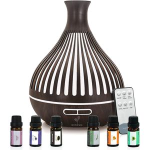Diffusore di Aromi a 14 Luci con Spegnimento Automatico e Telecomando, Timer, per Grandi Ambienti, Diffusore di Oli Essenziali con Controllo dell'Umidità per Uffici - Product Image 1