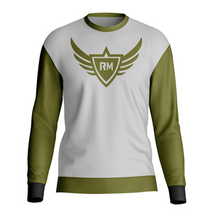 Men 330g Cotton <b>Raglan</b> Long Sleeved T Shirt For Men In American Casual Versatile Bottoming Shirt Round Neck <b>Top</b> For Men - Product Image 5