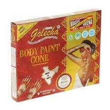 เฮนน่าสีขาวแบบกึ่งถาวร หลอดทรงกรวย หัวพ่นแบบไหลง่าย สูตรไม่ก่อให้เกิดอาการแพ้ 10 หลอด/แพ็ค คุณภาพพรีเมียม สำหรับใช้ในร้านเสริมสวยและงานอีเว้นท์ - Product Image 5