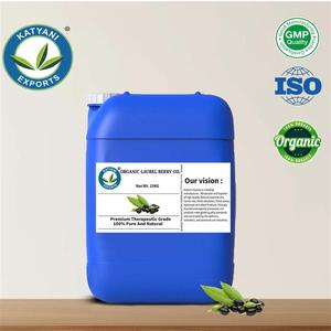 Aceite de Baya de Laurel Orgánico a Granel de Calidad Premium - Aceite Portador de Baya de Laurus Nobilis 100% Puro y Natural Prensado en Frío - De la India - Product Image 4