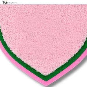 Patchs brodés en chenille sur mesure, style unique, couleur unie, légers, en vente - Product Image 5