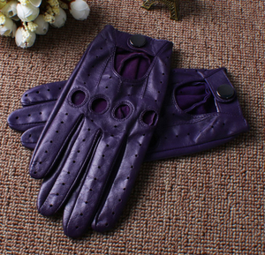 Guantes Deportivos Retro de Piel de Oveja con Ribete de Cuero, Transpirables, para Conducir, Ciclismo, Viajes al Aire Libre, Uso Diario en las Cuatro Estaciones - Product Image 6