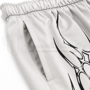 <b>Mens</b> Custom <b>Wide</b> <b>Leg</b> 100% Cotton Eco-Friendly Breathable Sweatpants Graphic Print Baggy Jogger Pants Streetwear <b>Trousers</b> - Product Image 6