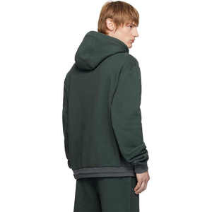 Sudadera con Capucha Extra Grande de Estilo Urbano, Lavado Ácido, Personalizada OEM, para Hombre, 100% Algodón, Estilo Hip-Hop Vintage - Product Image 2