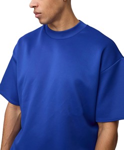 Ensemble T-shirt et short pour homme, élégant, respirant, léger, été, logo personnalisé, décontracté, sport, streetwear, 100% coton - Product Image 5