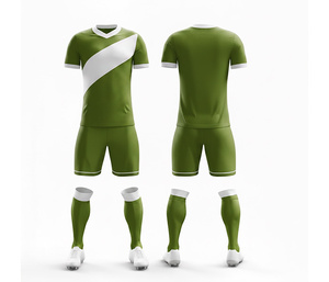Full Soccer Uniform Set – Sublimated Jersey, Shorts & <b>Socks</b> | Men Women Youth Sizes | Lightweight Quick Dry Training Sportswear - Product Image 6