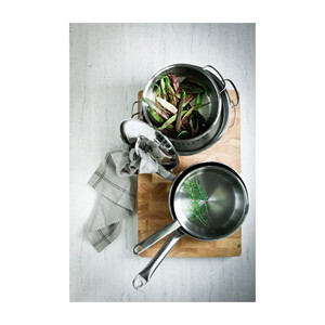 Pentola per salse in acciaio inox da 1,5 litri con manico lungo per cucinare salse e condimenti - Product Image 2