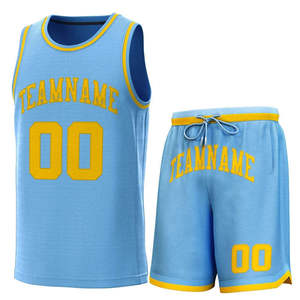 Uniforme de Baloncesto para Hombre de Última Moda, Alta Calidad, Ligero, Sublimado, Conjunto de Camiseta sin Mangas para Adultos - Product Image 5