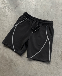 Custom <b>Men</b>’s Black <b>Shorts</b> | Premium Athletic Gym & Casual <b>Shorts</b> | OEM/ODM Sportswear Manufacturer - Product Image 3