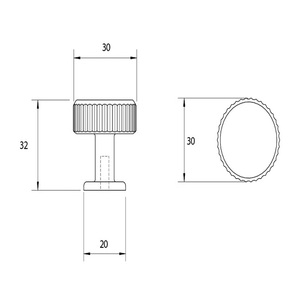 Designer Brass Cabinet <b>Knob</b> Minimalist Design <b>Black</b> <b>Matte</b> Hardware Furniture Handle for Kitchen Home Office Universal Fit Handle - Product Image 6