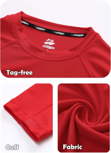 Rashguard à manches longues en tissu premium, respirant, pour le fitness, fournisseur de haute qualité - Product Image 3