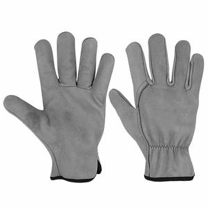 Guantes de Conducción de Cuero con Grano de Piel de Vaca y Logotipo Personalizado, Guantes de Jardinería Resistentes al Calor, Suaves y Cómodos, de Alto Rendimiento - Product Image 6