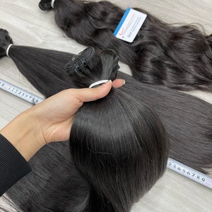 Hot Product 2025 Weft <b>Hair</b> Natural Black Color Bundles Vietnamese Human <b>Hair</b> Extensions - Product Image 4