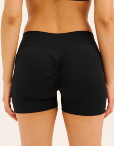 Shorts d'été personnalisés en gros pour femmes, shorts décontractés en coton pour femmes, couleur unie - Product Image 4