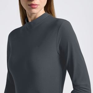 High Quality 4way Stretch Horse Riding <b>Equestrian</b> Shirt Top Base Layer Competition Show Shirt Polo in Soft Feel Technical Fabric - Product Image 4