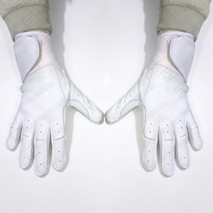 ถุงมือเบสบอลตีเบสบอลหนังวัวสีขาวคุณภาพดีมีความหนา0.7-0.8มม. สีเดิม - Product Image 2
