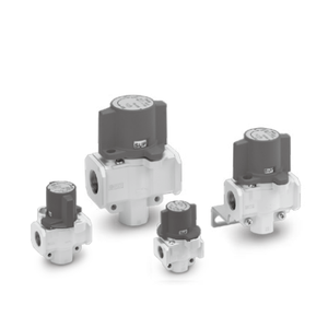 SMC Pneumatics-Válvula reductora de presión de alivio de 3 puertos, de 2, 2, 2, 1 puerto - Product Image 1