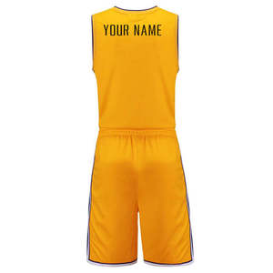 Ensemble d'uniformes de basketball dernier cri, coupe confortable, avec couleurs et logo d'équipe personnalisables, vêtements de sport, ensembles d'uniformes de basketball - Product Image 6