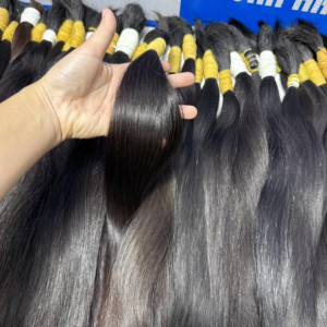 AZURA HAIR Cheveux humains vierges bruts non traités Remy double tirage en vrac de fournisseur vietnamien, styles Ondulation naturelle et Ondulation profonde lâche - Product Image 1