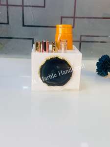 ที่ใส่ปากกาทำมือจากหินอ่อนและหินอาเกต สำหรับจัดระเบียบโต๊ะทำงาน ขายส่ง ราคาดีที่สุด คุณภาพดี มีจำหน่ายที่นี่ - Product Image 3