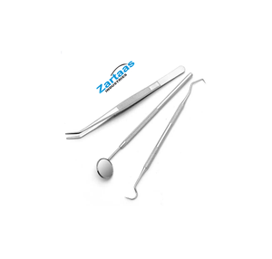 Kit d'hygiène dentaire professionnel, ensemble pour éliminer la plaque dentaire, grattoir à tartre en acier inoxydable, cure-dent, détartreur et miroir buccal - Product Image 4