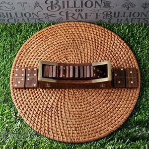 Juego de Dominó de Madera, Juego de Mesa Tradicional, Regalo Artesanal - Product Image 1
