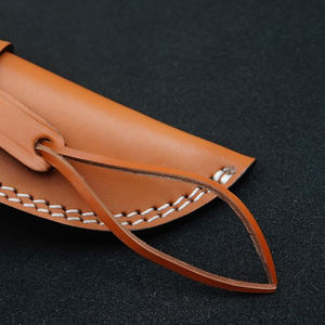 Funda de cuero para cuchillo, ajuste personalizado, para camping, senderismo, pesca, bushcraft y protección diaria del cuchillo. - Product Image 3