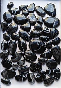 อัญมณีอาเกตคุณภาพสูงเกรดพรีเมียม ราคาขายส่งจาก AMAN GEMS JEWELLERY สีฟ้าประกายไฟ คุณภาพสูง แบบเม็ดเดี่ยว - Product Image 4