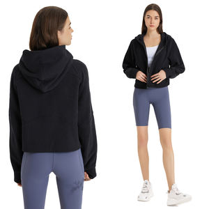 Sweat-shirt à capuche zippé pour femmes et hommes, 300 GSM, doux, manches longues, vêtements de sport décontractés, vêtements de détente, sweat-shirt chaud pour l'extérieur - Product Image 1