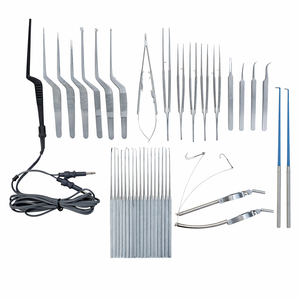 Ensemble d'instruments de micro-chirurgie neurochirurgicale de haute qualité Yasargill 43 pièces en acier inoxydable certifié CE - Product Image 1
