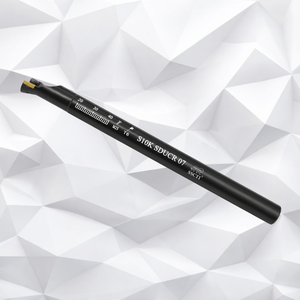 S10K เหล็กเจาะภายในของเครื่องจักร sducr/sducl 07 CNC เคลือบสีขาวและสีดำสำหรับแทรก dcmt - Product Image 1