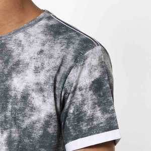 Vintage Acid Wash Jersey Tee Breathable Streetwear Men Shirt Luxury Washed Cotton T Shirt Printed Acid Wash Fashion Tee - Product Image 3