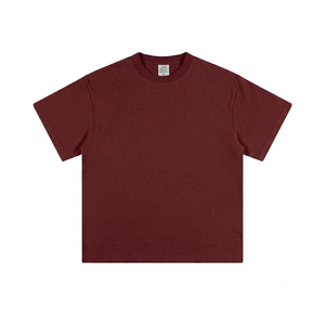 Camiseta ecológica de corte regular para hombre, manga corta, cuello redondo, ropa casual para hombre, camiseta a precios de mayorista - Product Image 1