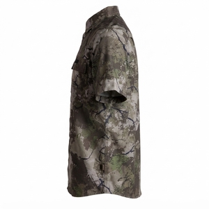 Ropa de Caza Premium, Ropa de Camuflaje para Exteriores, Etiqueta Privada Personalizada, Camisa de Caza de Manga Corta para Hombre, Transpirable - Product Image 3