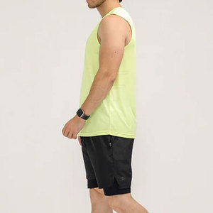 Débardeur moderne pour hommes, coupe athlétique, matériau léger et confortable, idéal pour la gym, le fitness, l'entraînement sportif, le quotidien, en gros - Product Image 3