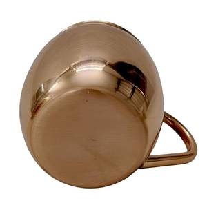Taza de cobre 100% puro, adecuada para bebidas, agua, jugo, de fabricante y proveedor indio. - Product Image 3
