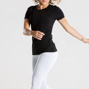 Camiseta de Verano Personalizada para Mujer, Cuello Redondo, Nueva, Estilo Pullover, Algodón, Básica - Product Image 3