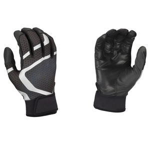 Guantes de Bateo de Cuero Bruce Bolt de Alta Calidad, Colores Personalizados, Negro, Azul, Rojo, Logotipo Lightning, Acolchados, Personalizables, Unisex - Product Image 3