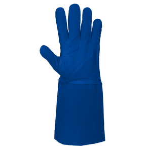 Premium Goat Grain and Cowhide Split Leather TIG Welding Gauntlet <b>Gloves</b> Cotton Liner Welder Spark Resistant Hand Protection - Product Image 5