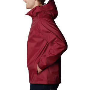 Adjustable Fit Wind Resistant Outdoor Sports Coat Sports Windbreaker Jacket Breathable For Sale - Product Image 3