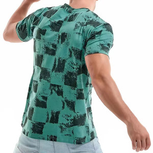 เสื้อยืดผู้ชายขายดี พิมพ์โลโก้ตามสั่ง คอกลม แขนสั้น - Product Image 5