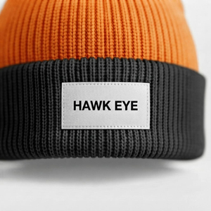 Gorro de Punto Acanalado de Dos Tonos con Logotipo Personalizado, Etiqueta Tejida Personalizada, Gorro de Invierno Unisex con Puño, Fabricación al por Mayor - Product Image 3