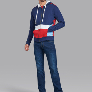Vente flash - Sweat à capuche zippé pour homme avec logo personnalisé, design uni avec poche, sweat à capuche zippé décontracté pour homme - Product Image 6