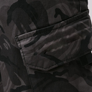 Pantalon cargo décontracté pour homme, nouveau design, 100% coton, pour un look streetwear délavé - Product Image 4