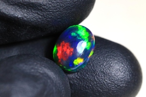 Genuine Ethiopian <b>Black</b> Opal Cabochon Stone Oval Shape Smooth <b>Polished</b> <b>Black</b> Opal Gemstone A Similar Picture - Product Image 6