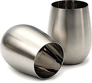 Vaso de Agua de Acero Inoxidable con Diseño de Revestimiento y Acabado Pulido Brillante, Artículo de Cocina para Uso Diario - Product Image 2