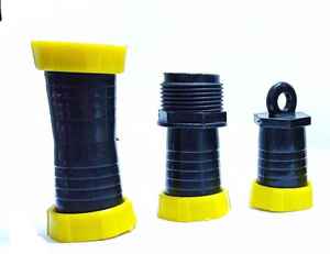 Raccord de tuyau plat MTA 32mm 40mm avec valve d'extrémité pour tuyau d'irrigation agricole, micro-irrigation, et arrêt d'eau pour champ agricole - Product Image 1