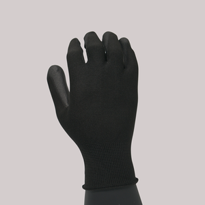 PU (Polyurethane) Coated <b>Gloves</b> Full Grain Texture <b>Knit</b> Wrist Anti-Slip General Purpose, water resistance - Product Image 2